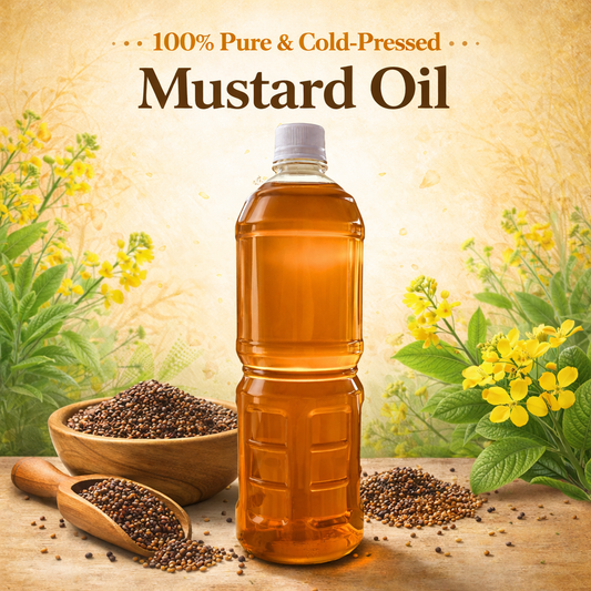 Mustard Oil (Cold Pressed) - 1 litre